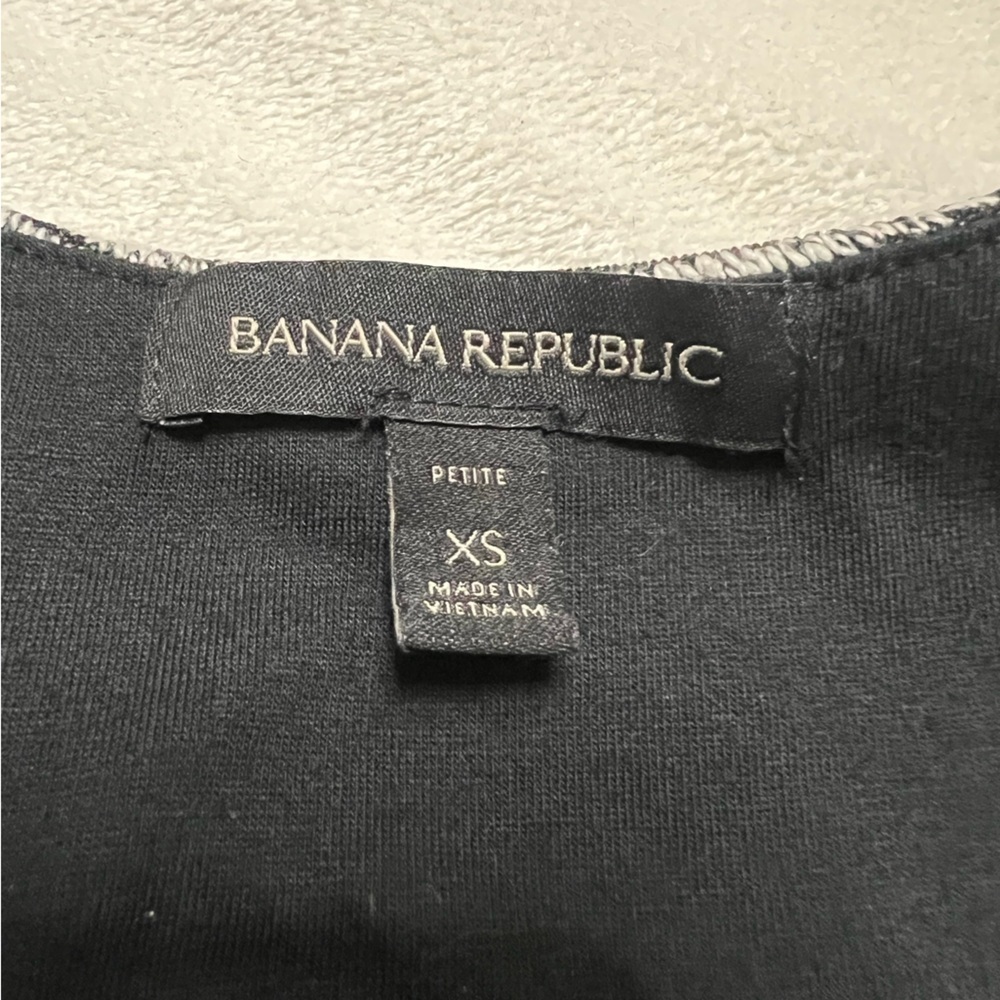Banana Republic Textured Stripe Patio Dress excellent condition no flaws Sz XSP - Picture 10 of 10